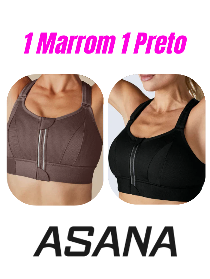 Top Esportivo de Alta Sustentação (Kit com 2 Unidades + 3 Brindes Exclusivos) - Frete Grátis para todo o Brasil!