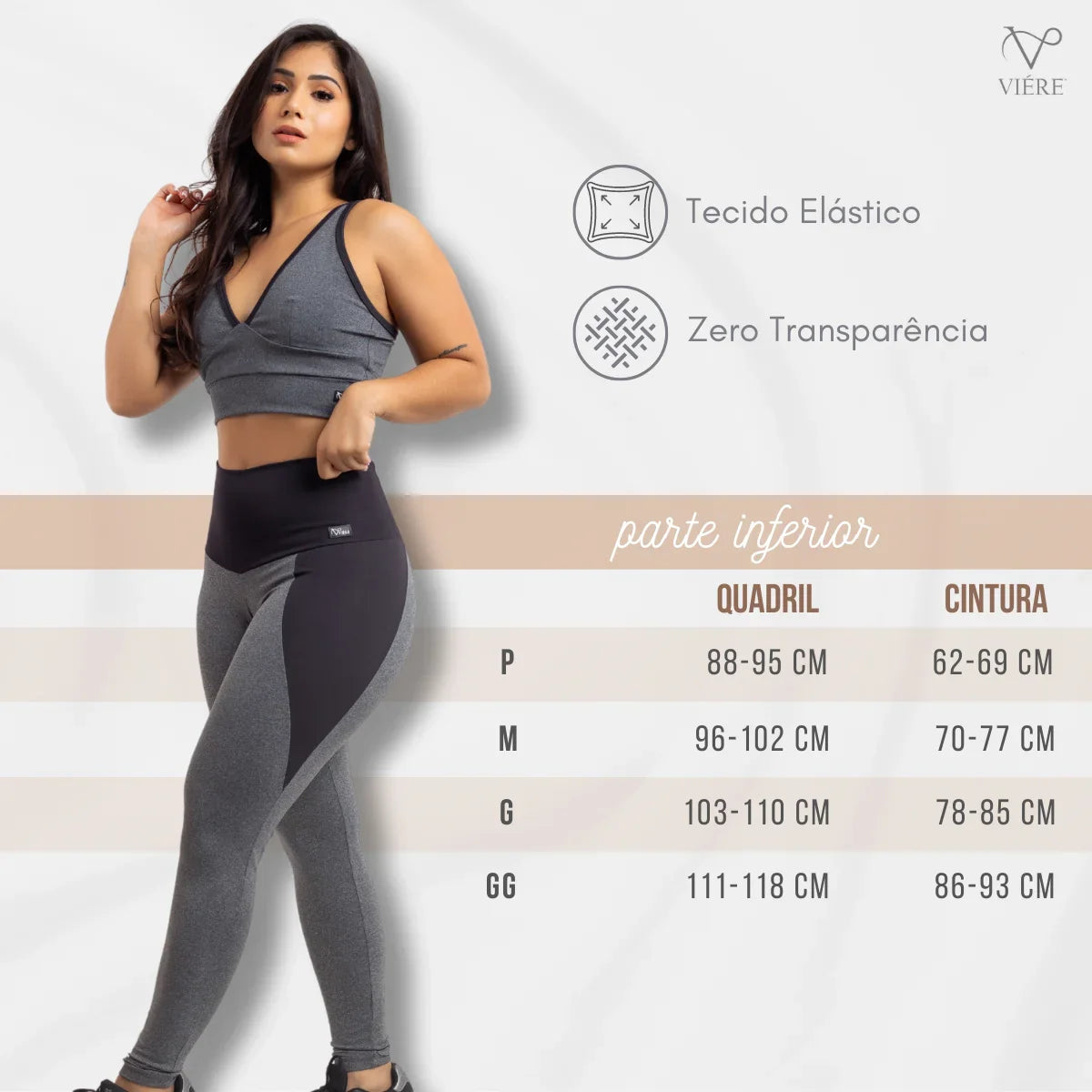 Legging Fitness Zero Transparência - Asana