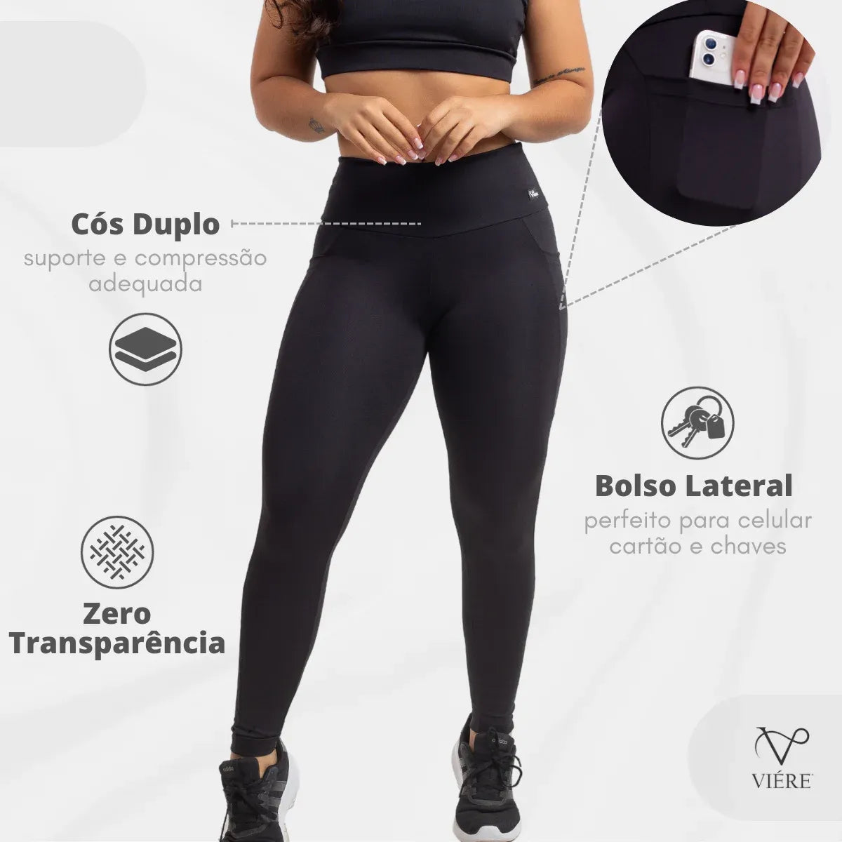 Legging Sculpt Zero Transparência - Asana