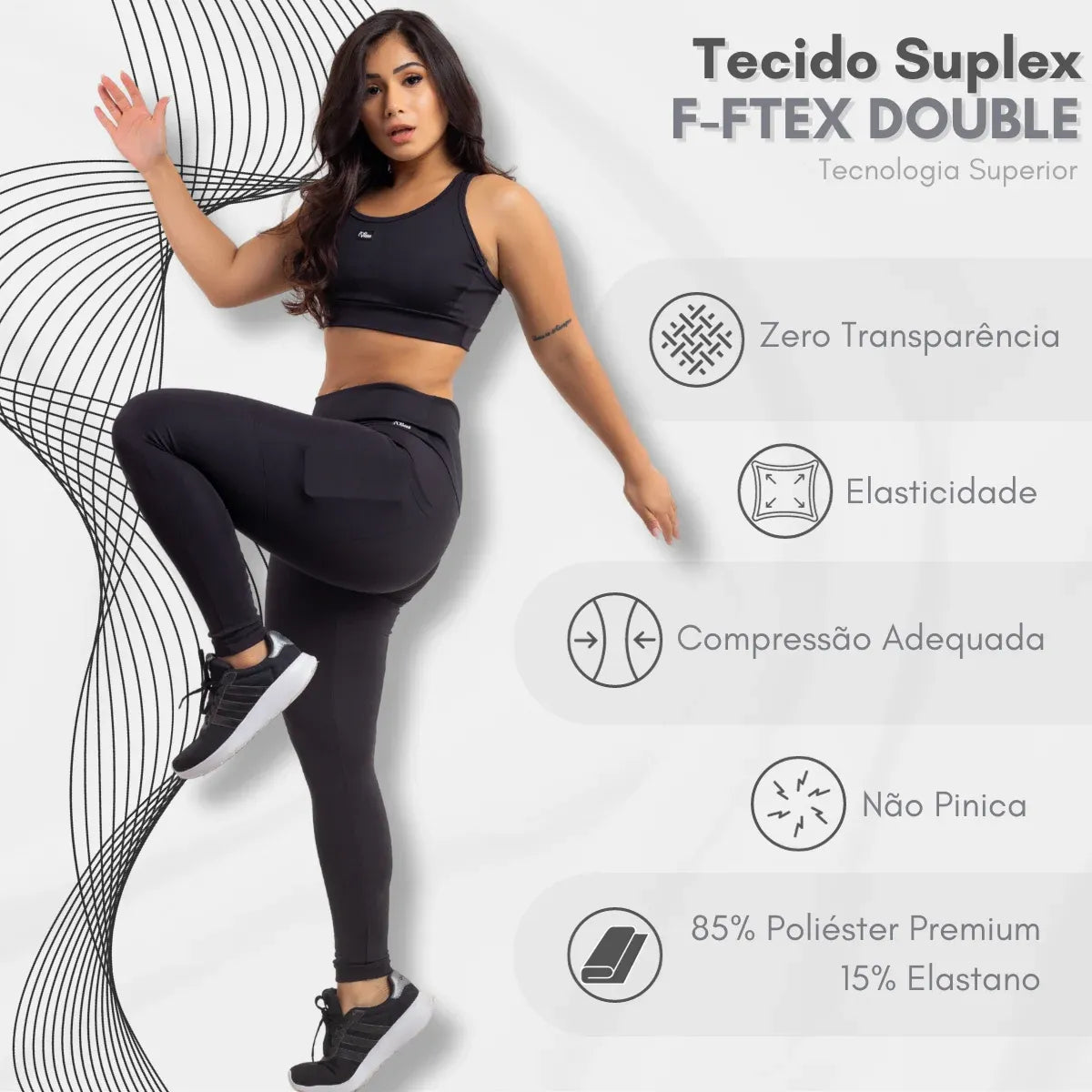 Legging Sculpt Zero Transparência - Asana