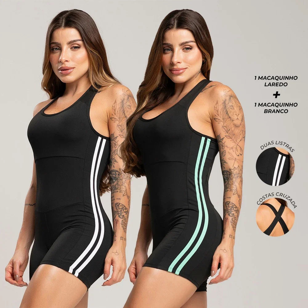 Macaquinho Fitness de Alta Compressão (Compre 1 e Leve 2)