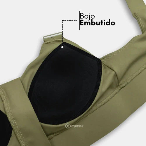 Top Esportivo de Alta Sustentação (Kit com 2 Unidades + 3 Brindes Exclusivos) - Asana